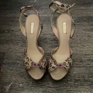 Guess ankle strap pumps